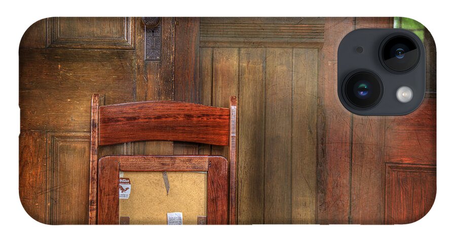 Chair iPhone 14 Case featuring the photograph Church Chair II by Craig J Satterlee