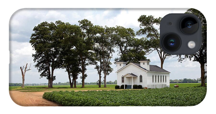 Brooklyn Chapel iPhone Case featuring the photograph Church from The Help Movie in Mississippi by T Lowry Wilson