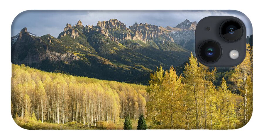 Colorado iPhone Case featuring the photograph Cimarron Gold by Aaron Spong