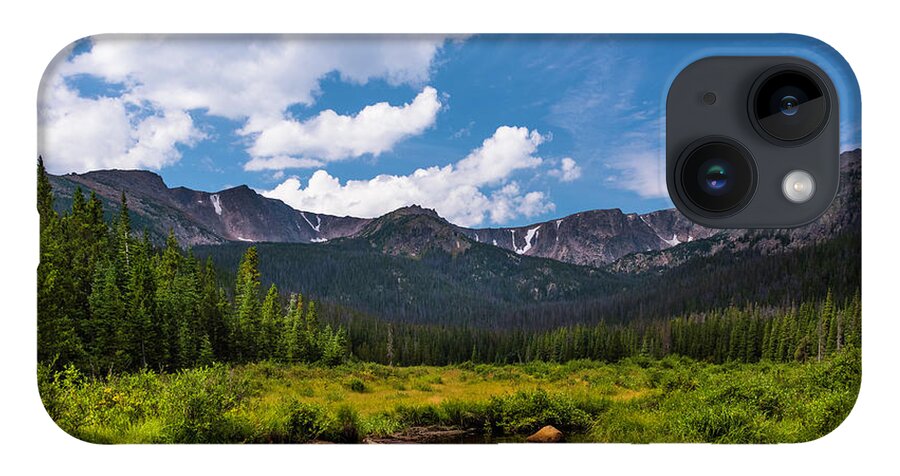 Colorado iPhone 14 Case featuring the photograph Cirque Meadow #1 by John Roach