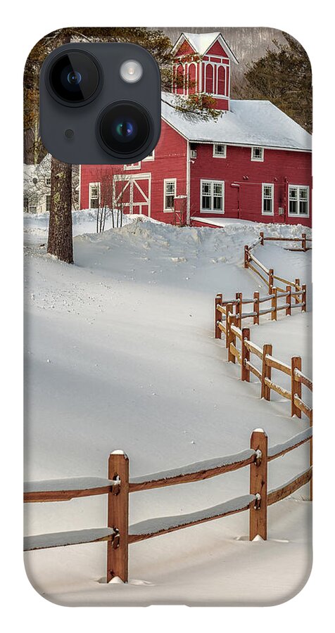 Barn iPhone 14 Case featuring the photograph Classic Vermont Barn by Rod Best