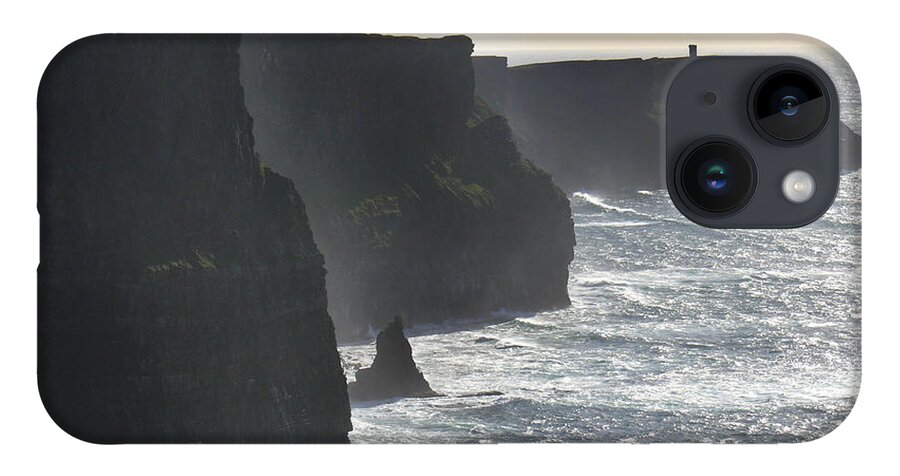 Travel iPhone 14 Case featuring the photograph Cliffs of Moher 1 by Mike McGlothlen