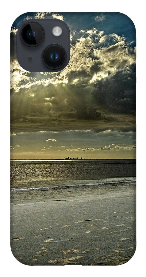 Beach iPhone Case featuring the photograph Clouds Over The Bay by Christopher Holmes
