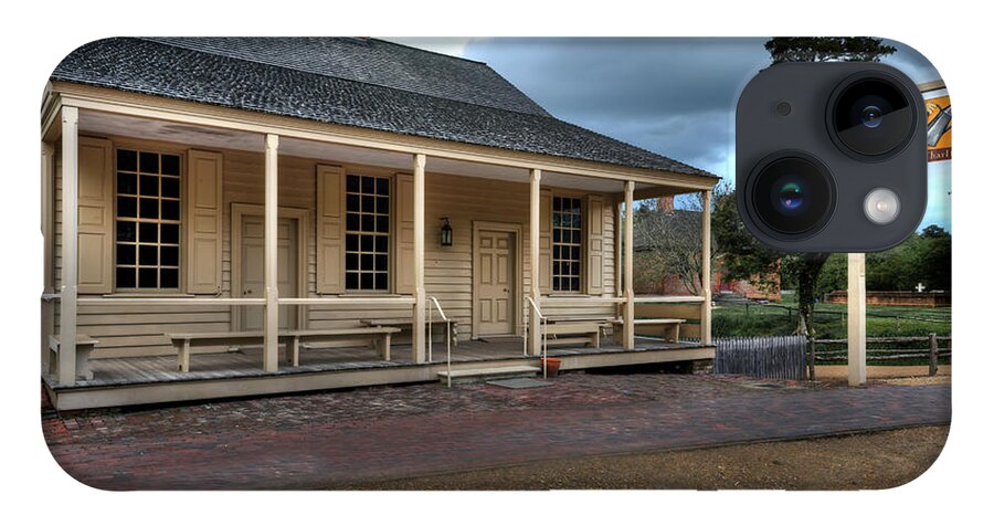 Colonial Williamsburg Coffee House iPhone 14 Case featuring the photograph Coffee House by Gene Bleile Photography