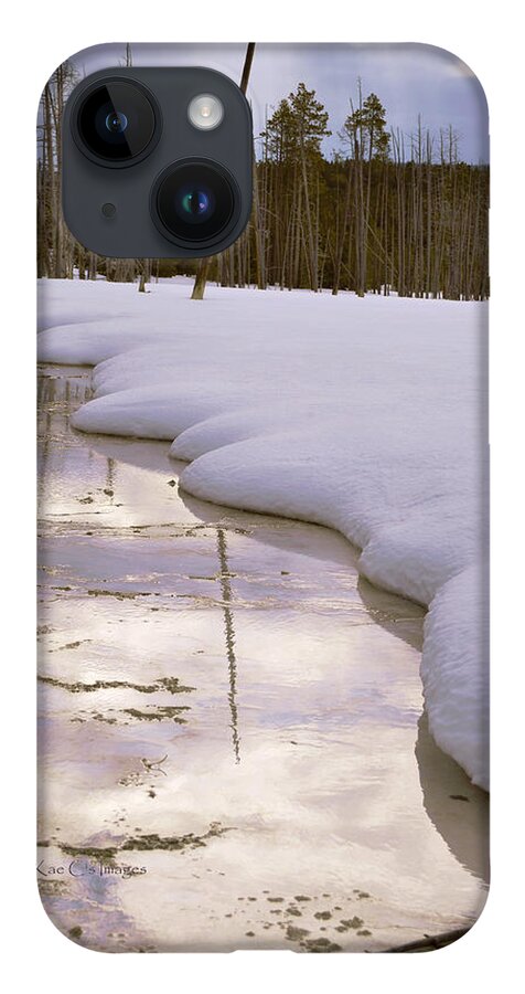 Winter iPhone Case featuring the photograph Cold Reflections by Kae Cheatham