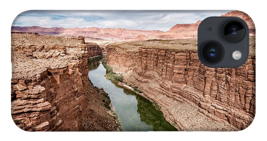 Arizona iPhone 14 Case featuring the photograph Colorado River At Marble Canyon 7 by Al Andersen