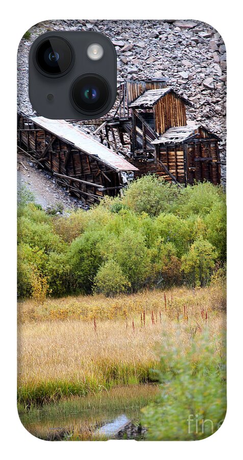 Durango iPhone 14 Case featuring the photograph Colorado Silver Mine by Brenda Kean