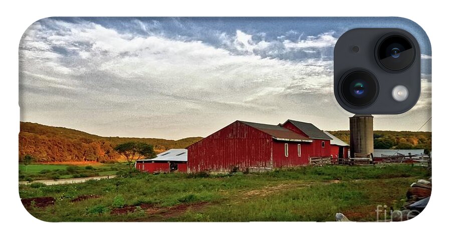 This Farm Is Located In Rural Warren iPhone 14 Case featuring the photograph Connecticut Country by Dani McEvoy