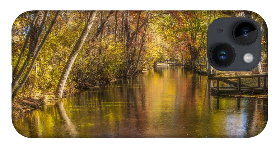 Autumn iPhone 14 Case featuring the photograph Connetquot Park in Autumn by Cathy Kovarik
