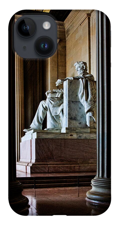 Lincoln iPhone Case featuring the photograph Contemplation by Christopher Holmes