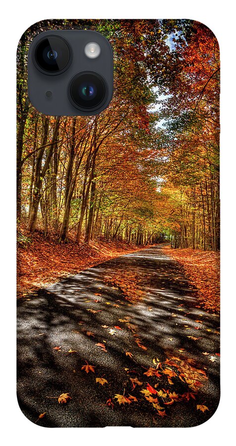 Mark T. Allen iPhone 14 Case featuring the photograph Country Road by Mark Allen