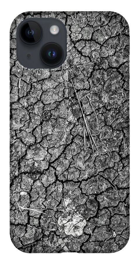 Cracked Ground iPhone 14 Case featuring the photograph Cracked by Michael Brungardt