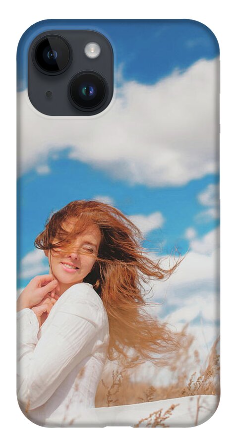 Russian Artists New Wave iPhone Case featuring the photograph Dance with Wind by Vit Nasonov