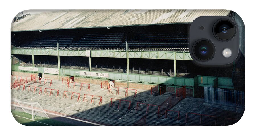Derby County iPhone 14 Case featuring the photograph Derby County - The Baseball Ground - North Stand Osmanston End 1 - September 1970 by Legendary Football Grounds