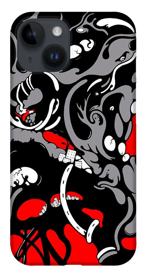 Female iPhone 14 Case featuring the digital art Diversion by Craig Tilley