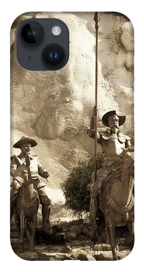 Don Quixote iPhone 14 Case featuring the photograph Don Quixote of La Mancha by Tatiana Travelways