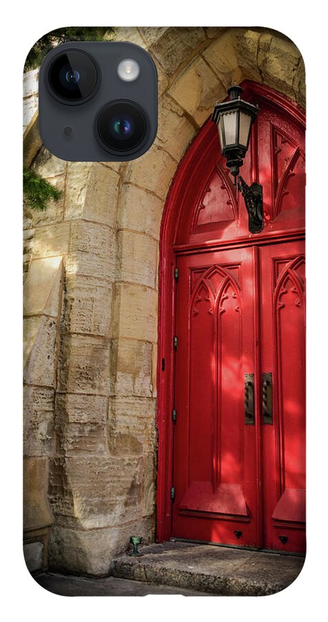 Church iPhone 14 Case featuring the photograph Door to Salvation by Holly Ross