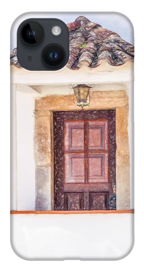 Aged iPhone Case featuring the photograph Doorway of Portugal by David Letts
