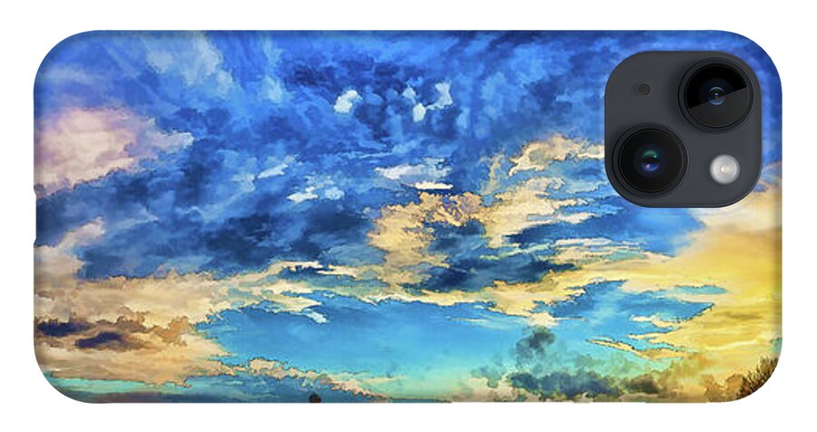 Nature iPhone 14 Case featuring the photograph Downeast Sundown by ABeautifulSky Photography by Bill Caldwell