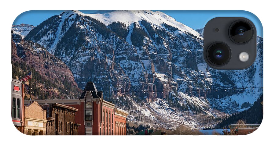 Colorado iPhone 14 Case featuring the photograph Downtown Telluride by Darren White