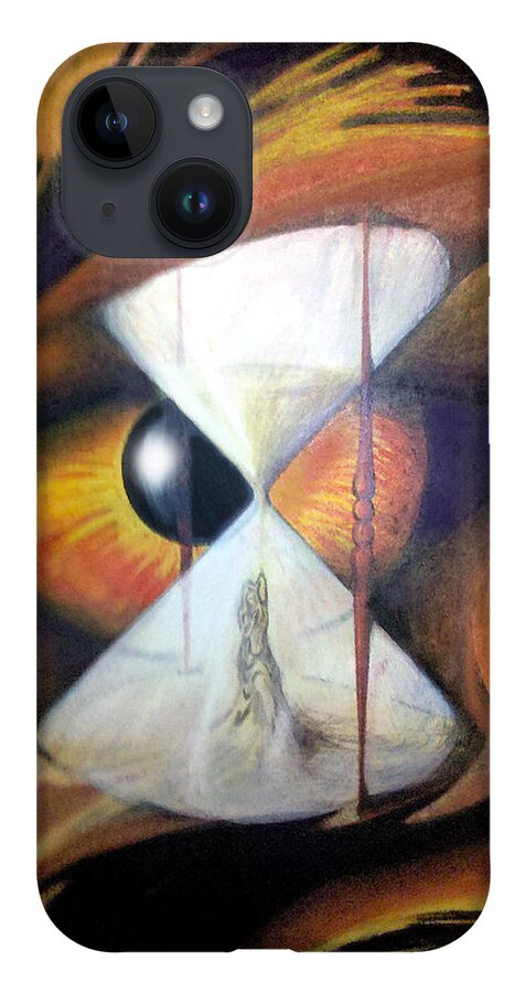 Dream iPhone 14 Case featuring the painting Dream Image 7 by Kevin Middleton
