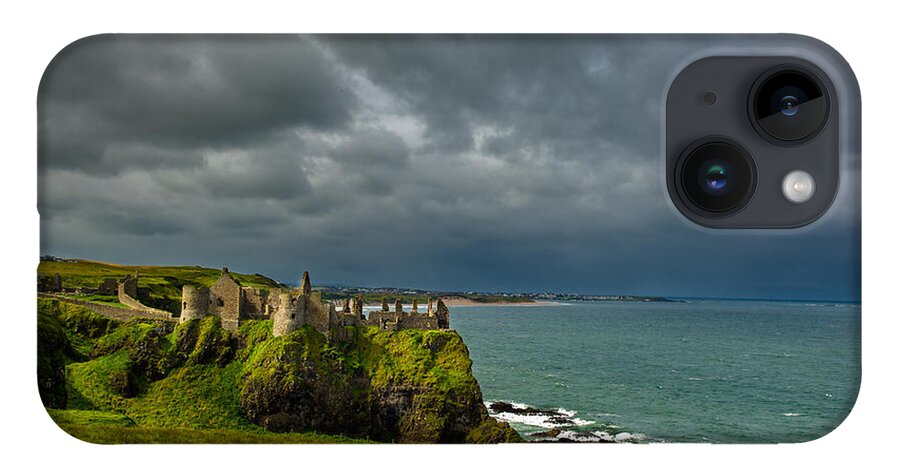Castle iPhone 14 Case featuring the photograph Dunluce Castle in Northern Ireland by Andreas Berthold