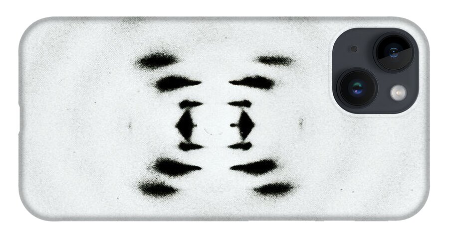 Deoxyribonucleic Acid iPhone Case featuring the photograph Early Image Of Dna by Omikron