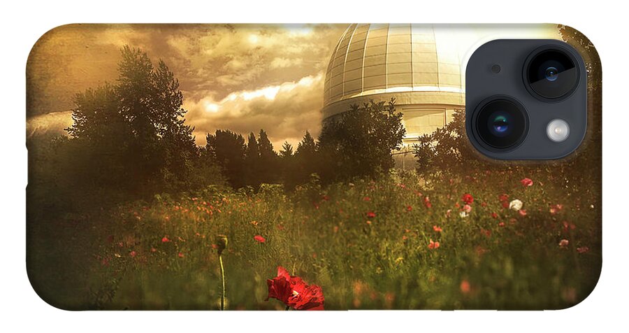  iPhone 14 Case featuring the photograph Earth Calling by Cybele Moon