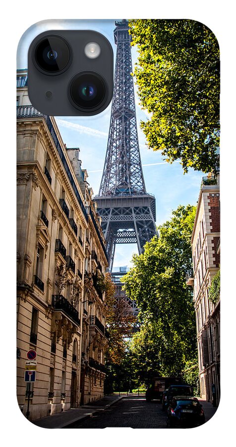 Eiffel Tower iPhone 14 Case featuring the photograph Eiffel Tower by Lev Kaytsner