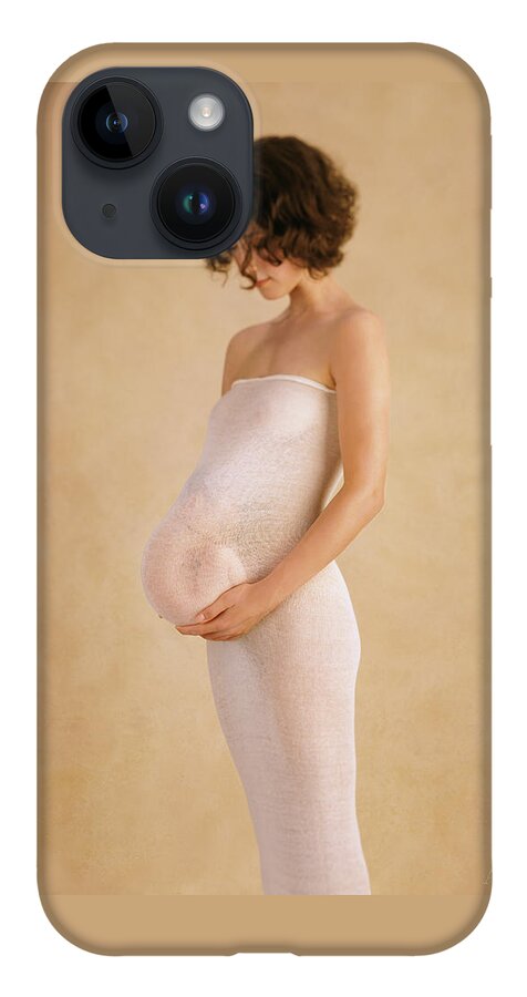 Mother And Child iPhone Case featuring the photograph Emily Holding Thompson by Anne Geddes