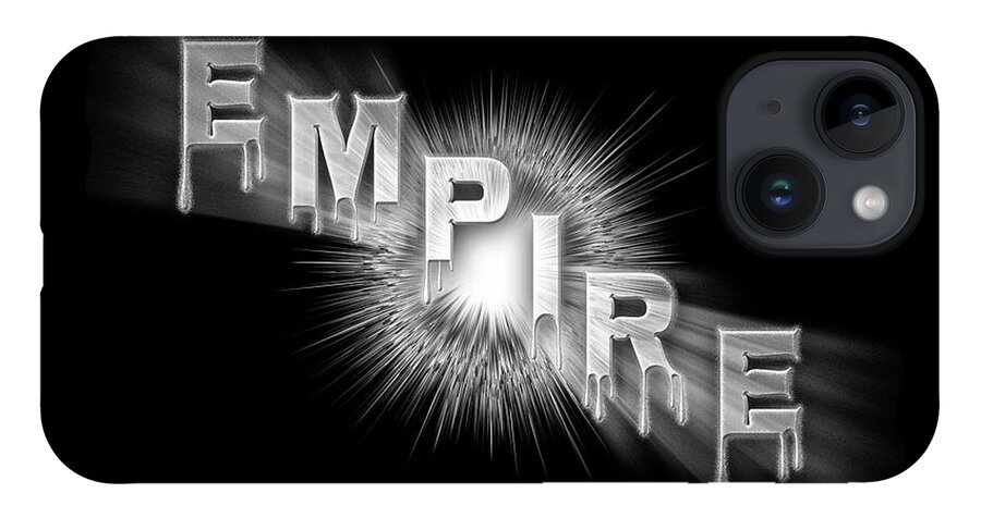 Empire iPhone 14 Case featuring the digital art Empire - The Rule Of Power by Rolando Burbon