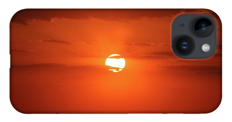 Sunset iPhone Case featuring the photograph Ending of the beautiful day by Yumi Johnson