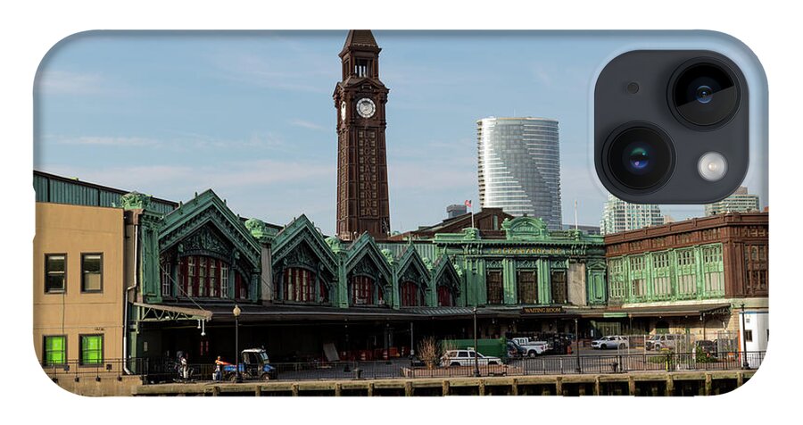 Erie Lackawanna iPhone 14 Case featuring the photograph Erie Lackawanna Tain and Ferry Station Built 1907 by Sam Rino