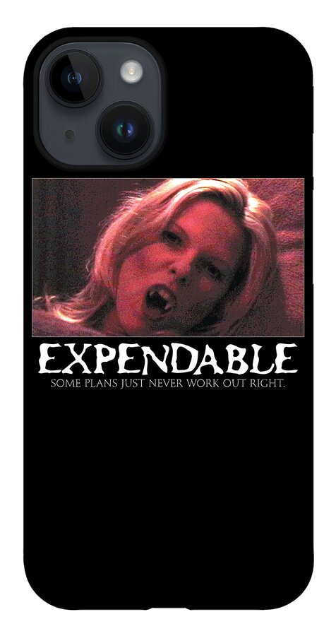 Vampire iPhone 14 Case featuring the digital art Expendable 1 by Mark Baranowski