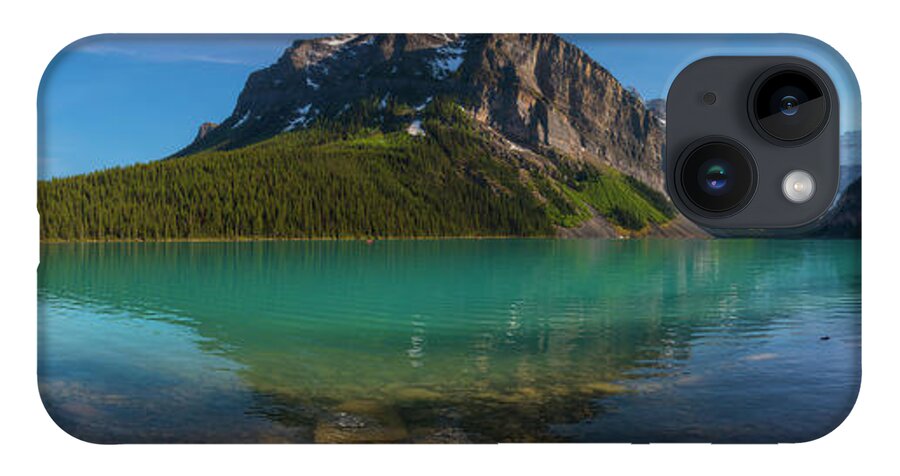 Lake Louise iPhone 14 Case featuring the photograph Fairview Mountain on Lake Louise by Owen Weber