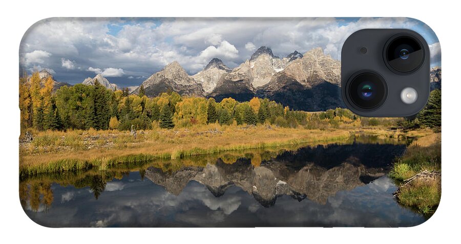 Grand iPhone 14 Case featuring the photograph Fall in the Tetons by Ronnie And Frances Howard