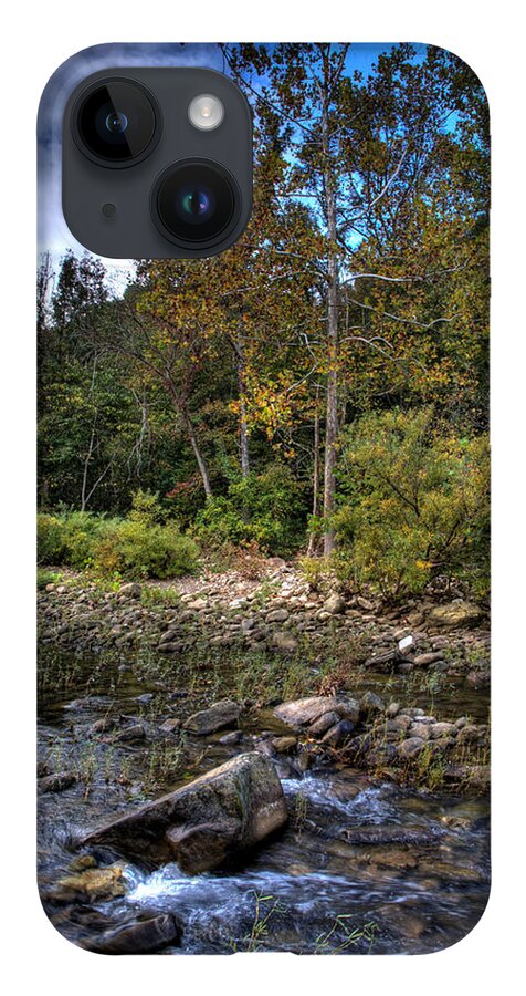 Buffalo National River iPhone 14 Case featuring the photograph Fall on the Hailstone by Michael Dougherty