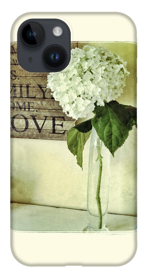 Hydrangea iPhone Case featuring the photograph Family, Home, Love by Jill Love