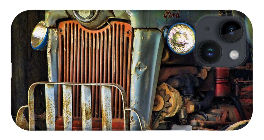 Tractor iPhone Case featuring the photograph Farm Tractor Two by Ann Bridges