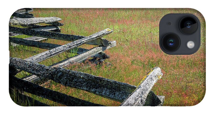 Oregon Coast iPhone 14 Case featuring the photograph Fence And Field by Tom Singleton