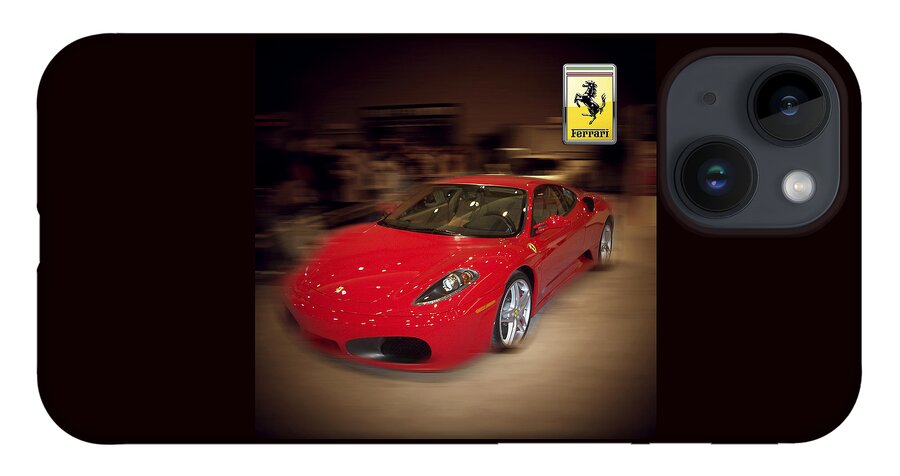 �auto Corner� Collection By Serge Averbukh iPhone Case featuring the photograph Ferrari F430 - The Red Beast by Serge Averbukh