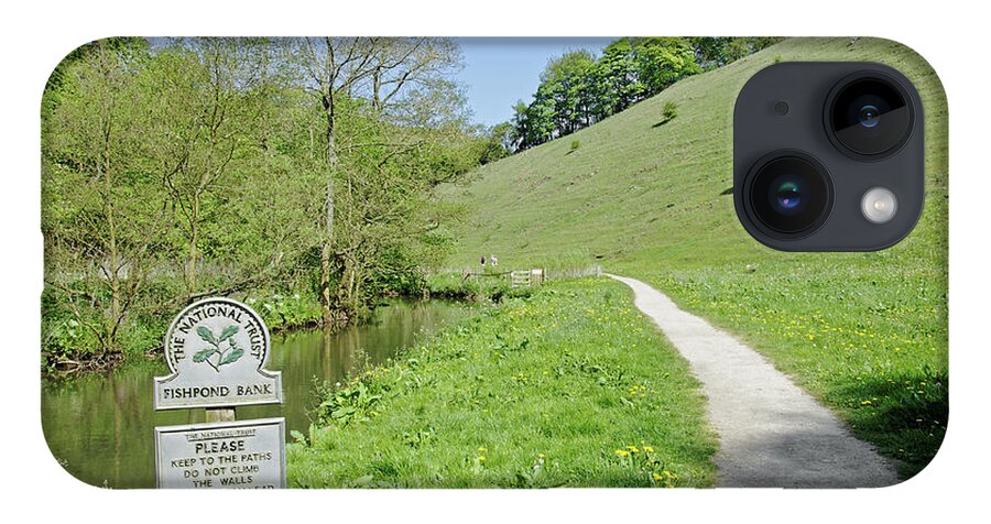 Europe iPhone 14 Case featuring the photograph Fishpond Bank at Wolfscote Dale by Rod Johnson