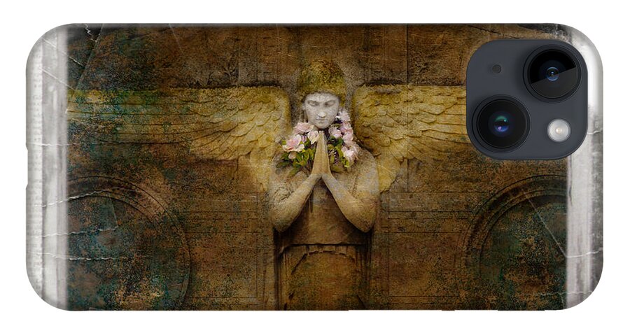 Tranquility iPhone 14 Case featuring the photograph Flower Spes Angel by Craig J Satterlee