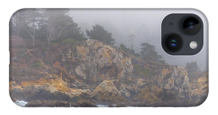 Fog iPhone 14 Case featuring the photograph Foggy Day at Point Lobos by Derek Dean