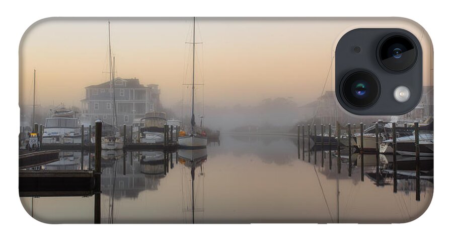 Marina iPhone 14 Case featuring the photograph Foggy St James Morning Twilight by Nick Noble
