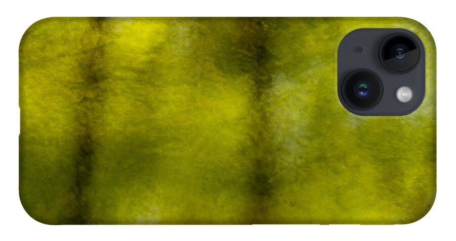 Abstract iPhone 14 Case featuring the photograph Forest Abstract Reflection by Denise Bush