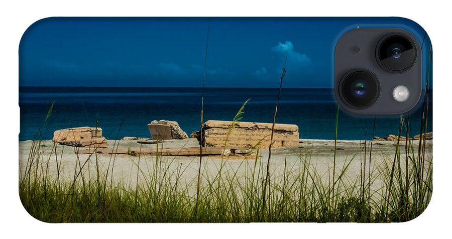Beach iPhone 14 Case featuring the photograph Fort DeSoto Beach by Randy Sylvia