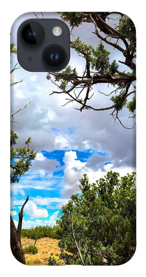 Clouds iPhone Case featuring the photograph Frame By Juniper by Brad Hodges