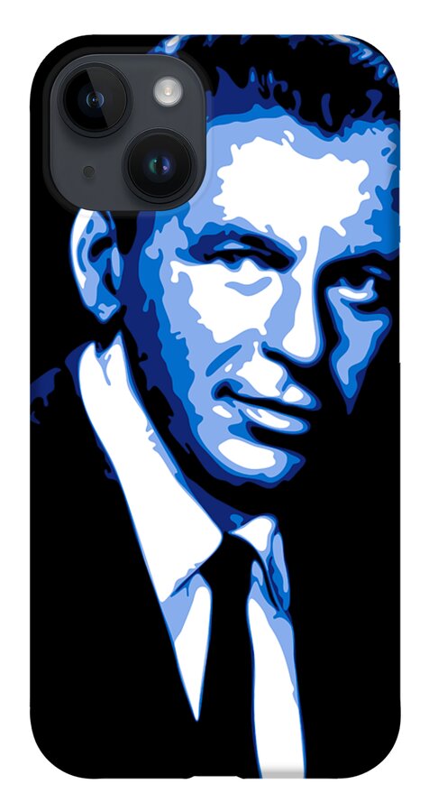 Frank Sinatra iPhone 14 Case featuring the digital art Frank Sinatra by DB Artist