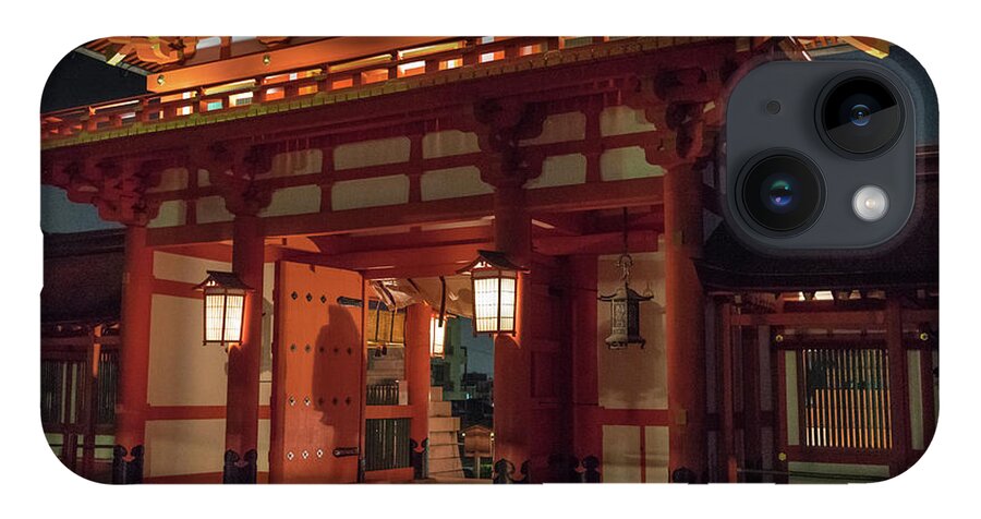 Shinto iPhone Case featuring the photograph Fushimi Inari Taisha, Kyoto Japan by Perry Rodriguez